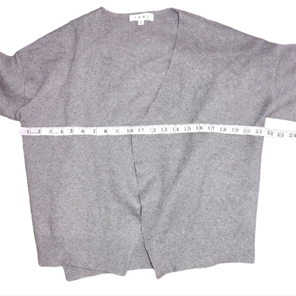 THML Open Cardigan Fringe Trim Sleeve Size M - Picture 7 of 7